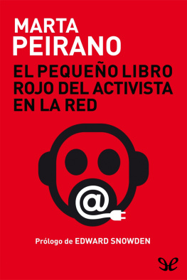 Marta Peirano - El pequeño Libro Rojo del activista en la Red