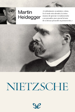Martin Heidegger Nietzsche