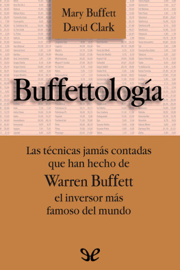 Mary Buffett - Buffettología