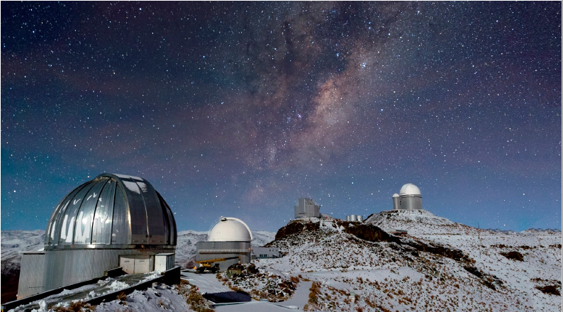 Panorama del Observatorio La Silla Observatorio Europeo Austral El telesco - photo 8