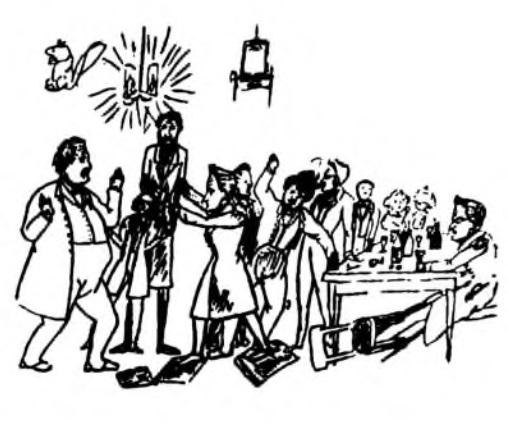 Los libres Dibujo de Friedrich Engels de 1842 De izquierda a derecha Ruge - photo 1