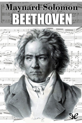 Maynard Solomon - Beethoven