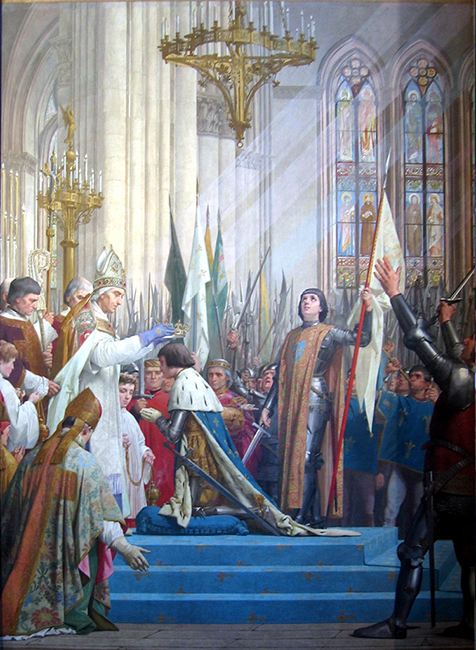 Juana de Arco en Reims durante la coronación de Carlos VII cuadro de Jules - photo 3