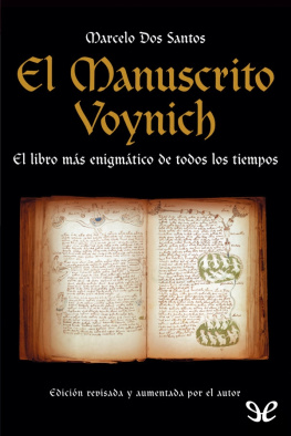 Marcelo Dos Santos El manuscrito Voynich