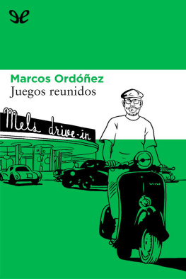 Marcos Ordóñez Juegos reunidos