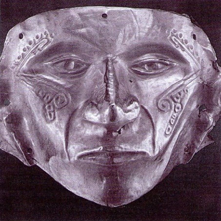 Máscara de oro de Tierradentro Colombia Museo del Oro Bogotá Índice EL MITO - photo 1