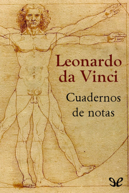 Leonardo da Vinci Cuadernos de Notas