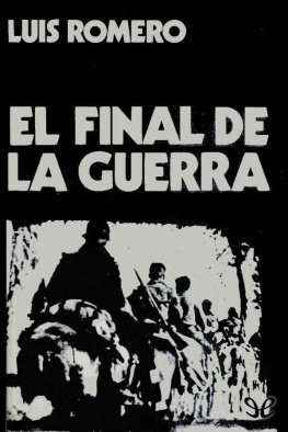 Luis Romero - El final de la guerra