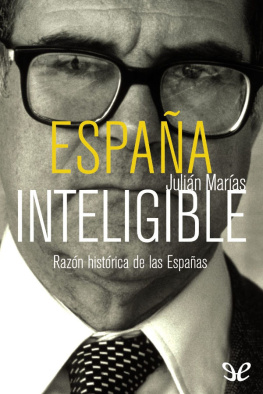 Julián Marías España inteligible