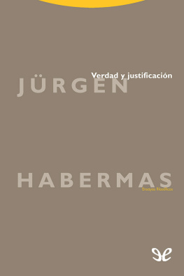 Jürgen Habermas Verdad y justificación