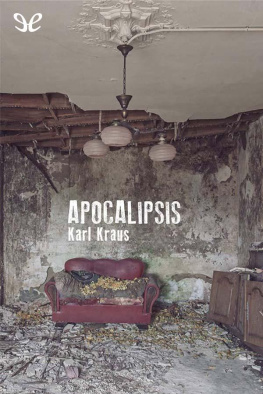 Karl Kraus Apocalipsis