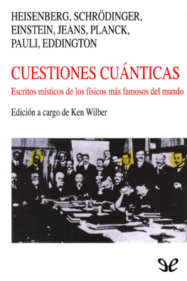 Ken Wilber Cuestiones cuánticas