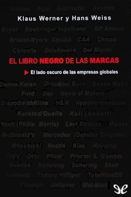 Klaus Werner El libro negro de las marcas