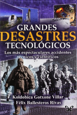 Koldobica Gotxone Villar - Grandes desastres tecnológicos
