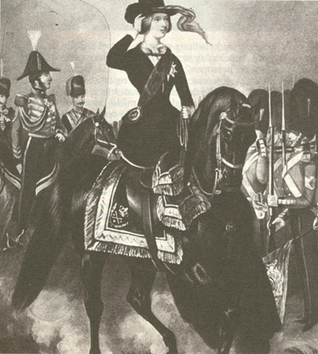 La reina Victoria pasa revista a los granaderos de la guardia Ley Taiping - photo 1