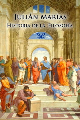 Julián Marías - Historia de la filosofía