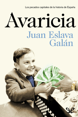 Juan Eslava Galán Avaricia