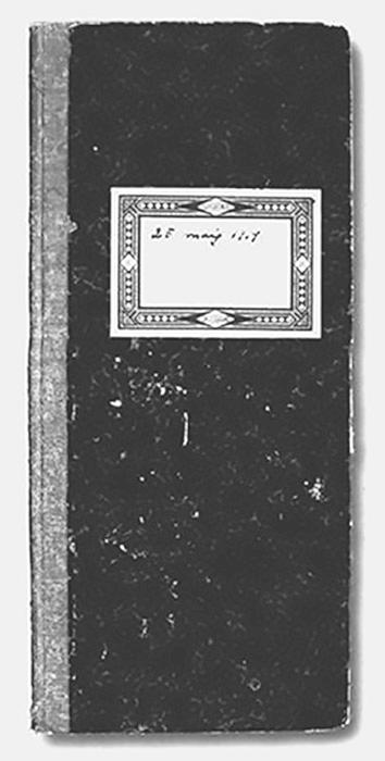 Portada del manuscrito primigenio de El cuaderno gris concretamente el que - photo 1