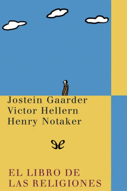 Jostein Gaarder El libro de las religiones
