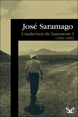 José Saramago Cuadernos de Lanzarote I (1993-1995)