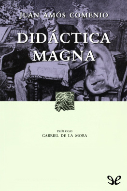 Juan Amós Comenio Didáctica Magna