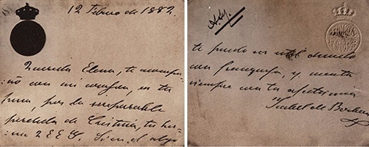 Marie Louise Sanz guardaba como oro en paño esta carta inédita de Isabel II - photo 12