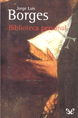 Jorge Luis Borges Biblioteca personal