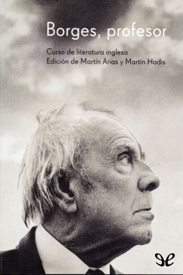 Jorge Luis Borges - Borges, profesor