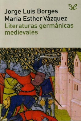 Jorge Luis Borges Literaturas germánicas medievales