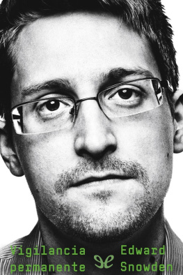 Edward Snowden Vigilancia permanente