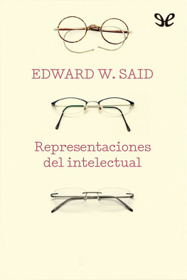 Edward W. Said Representaciones del intelectual