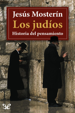 Jesús Mosterín - Los Judíos