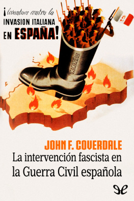 John F. Coverdale La intervención fascista en la Guerra Civil Española