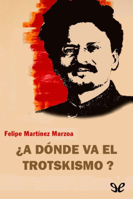 Felipe Martínez Marzoa ¿A dónde va el trotskismo?