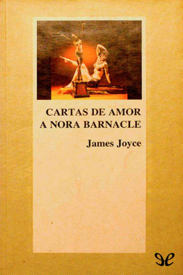 James Joyce Cartas de amor a Nora Barnacle