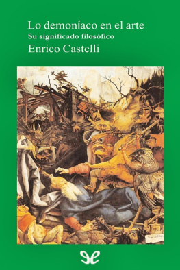 Enrico Castelli Lo demoníaco en el arte