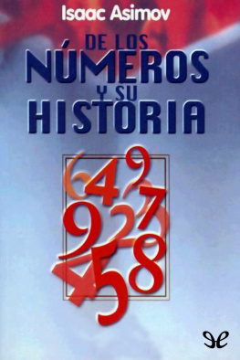 Isaac Asimov De los números y su historia