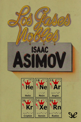 Isaac Asimov Los gases nobles