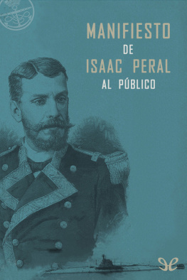 Isaac Peral y Caballero - Manifiesto de Isaac Peral al público