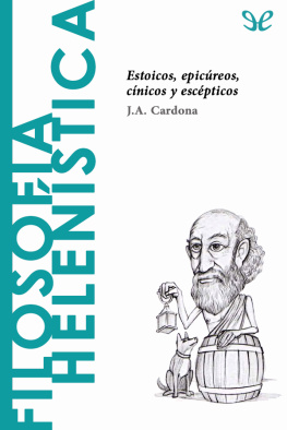 J. A. Cardona - Filosofía Helenística