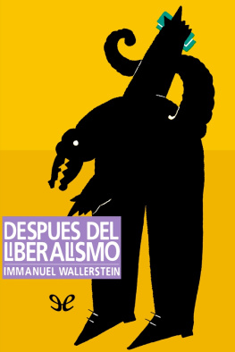 Immanuel Wallerstein Después del liberalismo