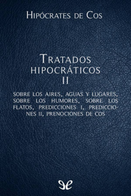 Hipócrates de Cos - Tratados hipocráticos II
