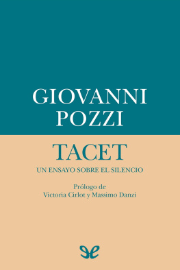 Giovanni Pozzi Tacet