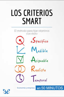 Guillaume Steffens Los criterios SMART