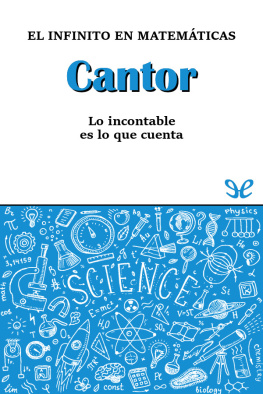 Gustavo Piñeiro Cantor. El infinito en matemáticas