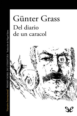 Günter Grass Del diario de un caracol